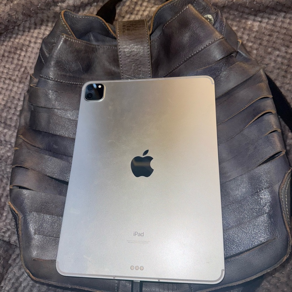 Bed stu Stylish Blue Leather Backpack - Picture 11 of 11
